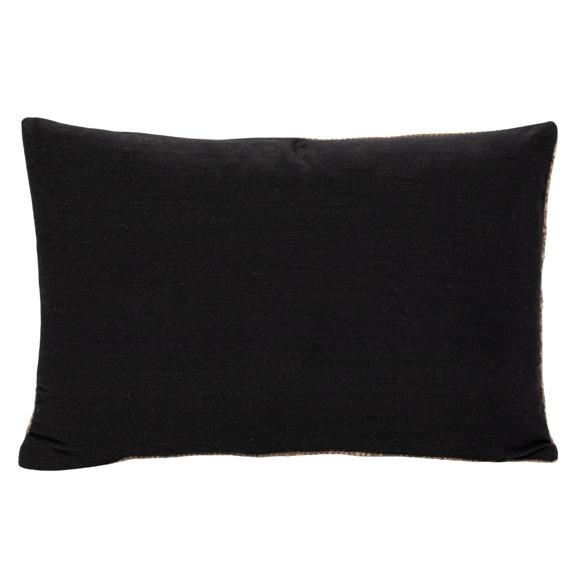 Hello Honey® 24" x 16" Brown & Tan Botanical Woven Indoor & Outdoor Lumbar Pillow